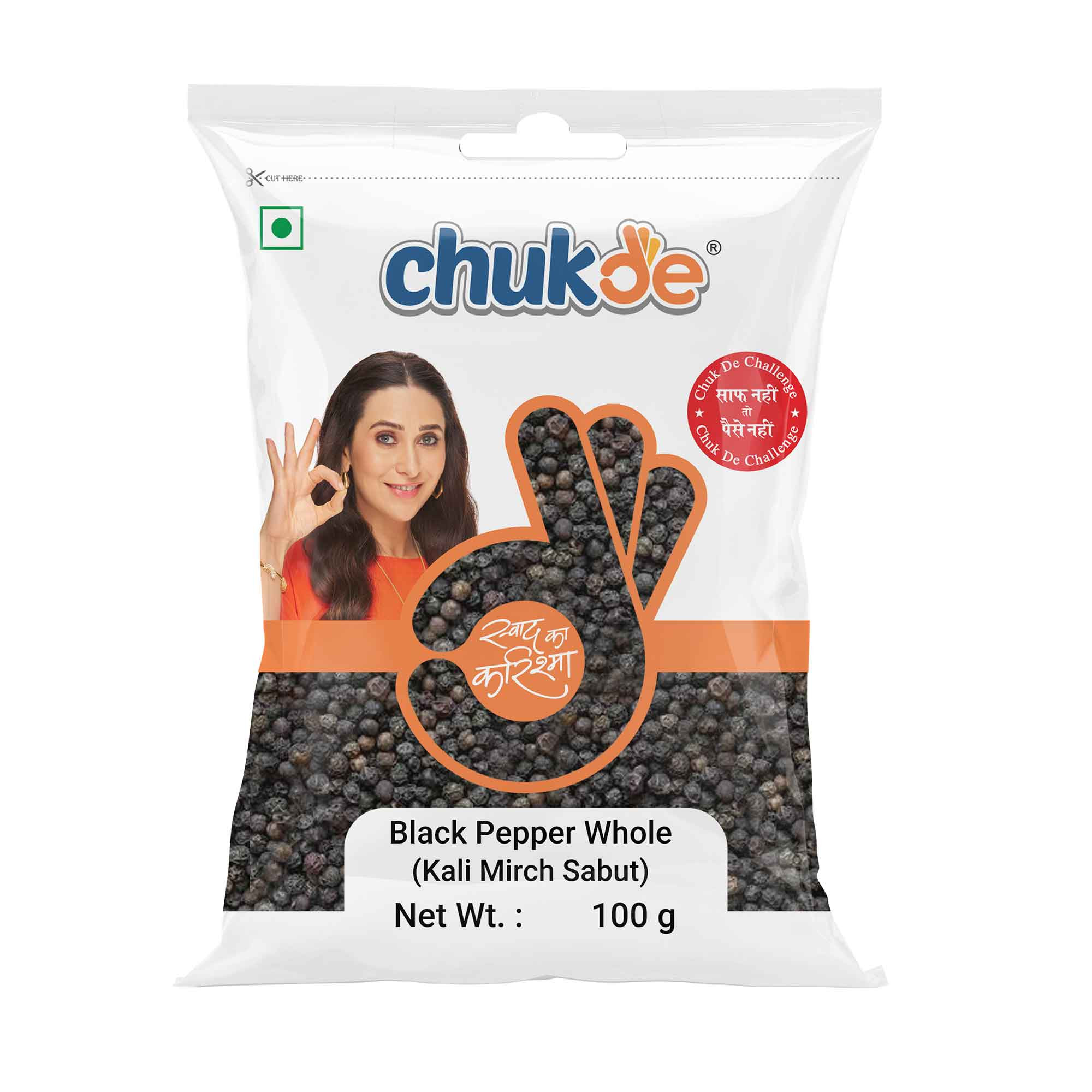 Chukde Kali Mirch Sabut 100g